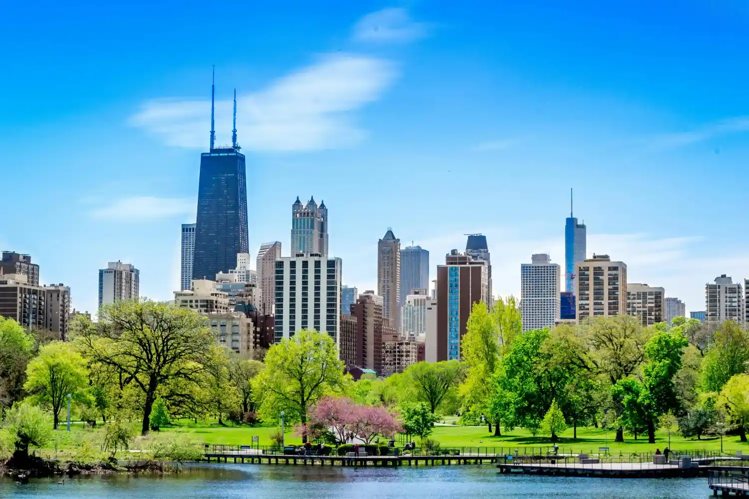 Chicago skyline, Illinois