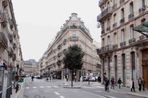 Rue Montorgueil charming street of paris