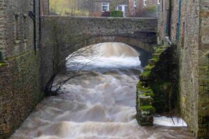 where is beautiful english old village Grassington on the map