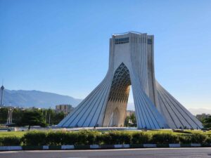 azadi tower tehran, most beautiful places itinerary in Iran
