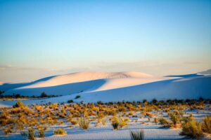 White sand national park photos, best vacation hidden spots in the US
