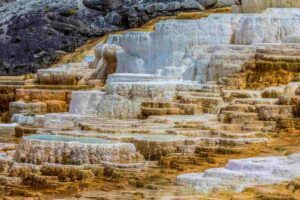 Mammoth Hot Springs Montana trip
