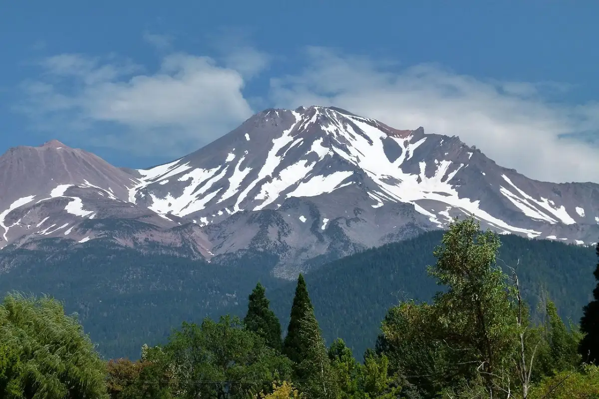 Snow-capped Mount Shasta, the centerpiece of things to do in Mount Shasta CA
