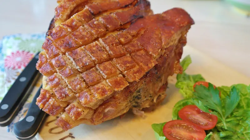 Roast pork sandwich on a crusty roll, a South Philly classic